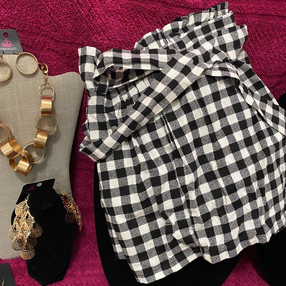 bebop Checkered Shorts